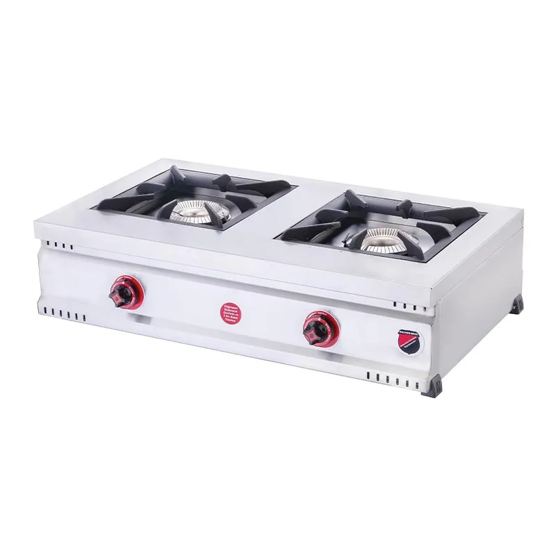 SilverInox MD-2G Set Üstü 2 Gözlü Midi Ocak, 90x60x25 cm, LPG'li