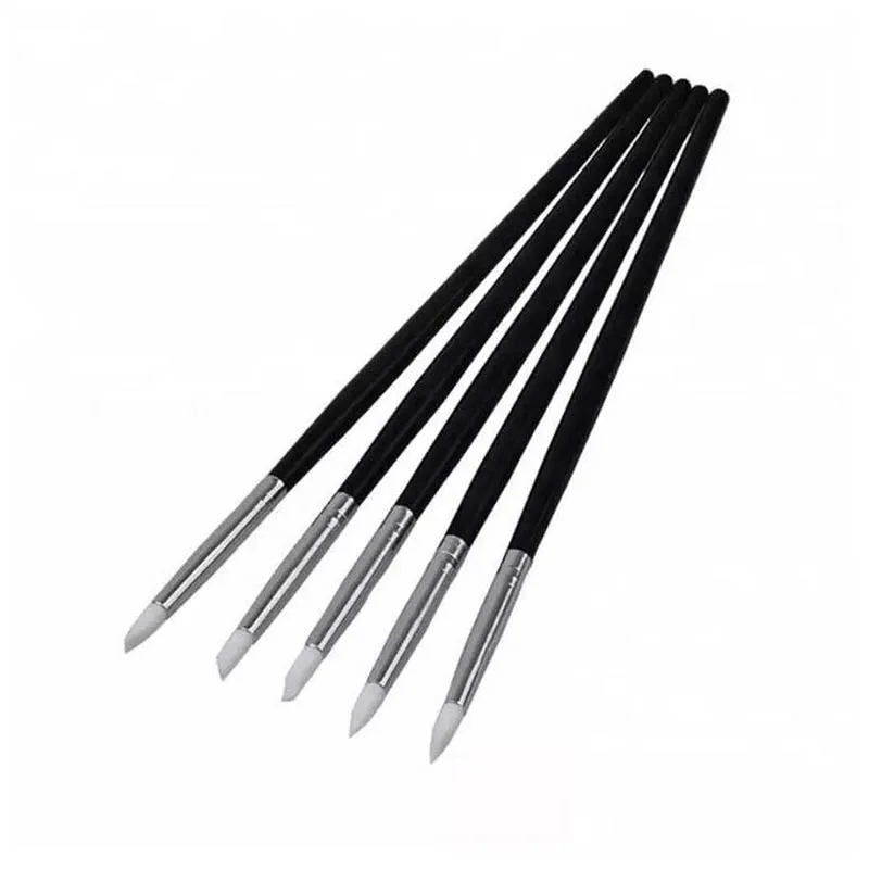Epinox SUF-02 İnce Uçlu Silikon Fırça Seti, 5 Adet