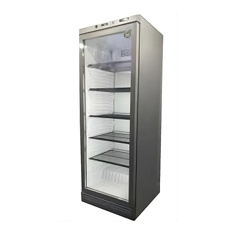 Senox SDS-385 DC1 CF Dik Tip Şişe Soğutucu Dolap, 345 L, Gri