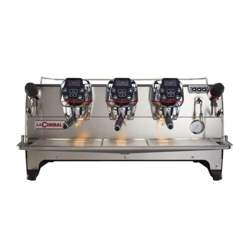 La Cimbali M200 GT1 DT/3 BUTTON Tam Otomatik Espresso Kahve Makinesi, 3 Gruplu, Siyah
