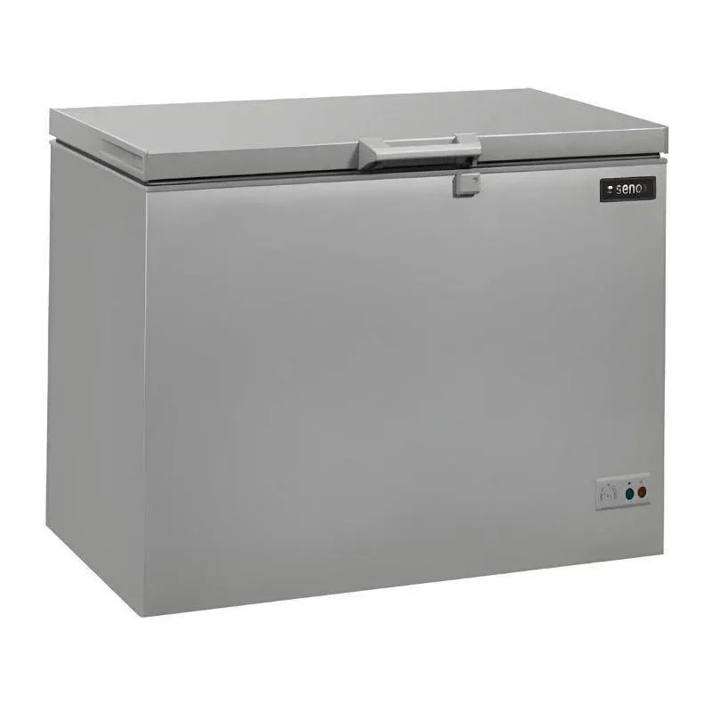 Senox CF 5500 Blok Kapaklı Sandık Tipi Derin Dondurucu, 500 L, Inox