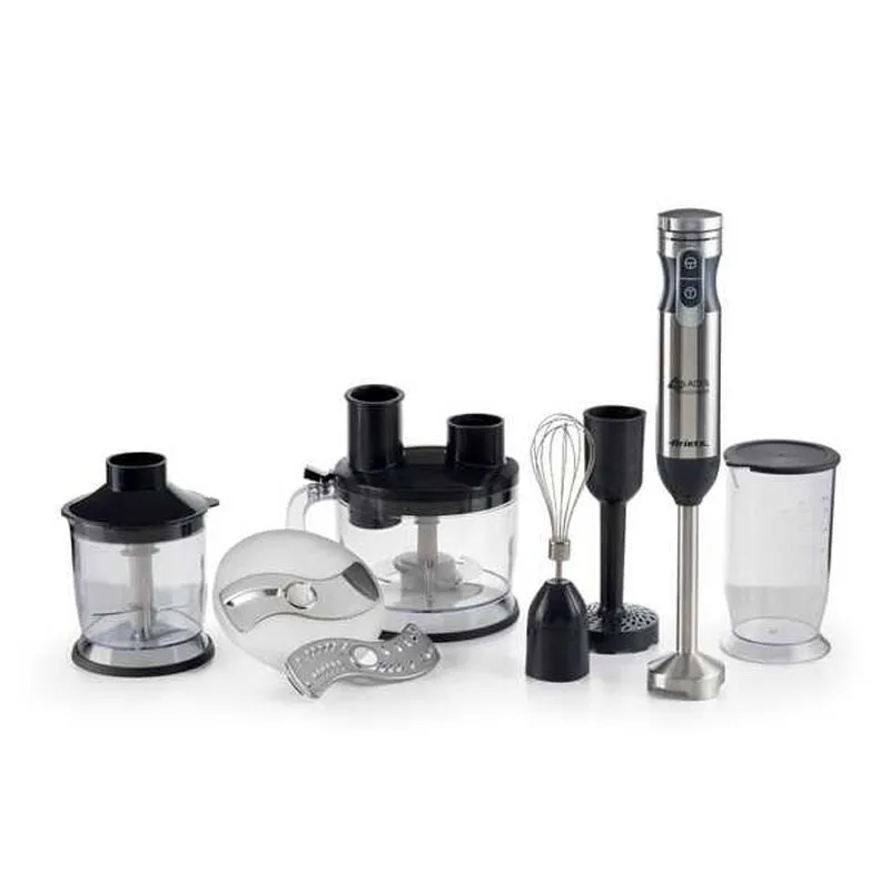 Ariete 0898/11 Multifonksiyonel El Blender Seti, 1000 W, Gümüş