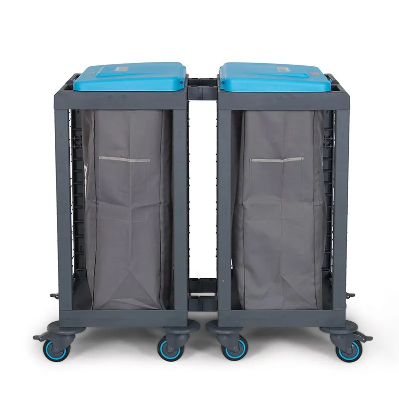 Fantom Procart 120SP Atık Toplama Arabası, 2 Bölmeli, 225 kg Kapasiteli