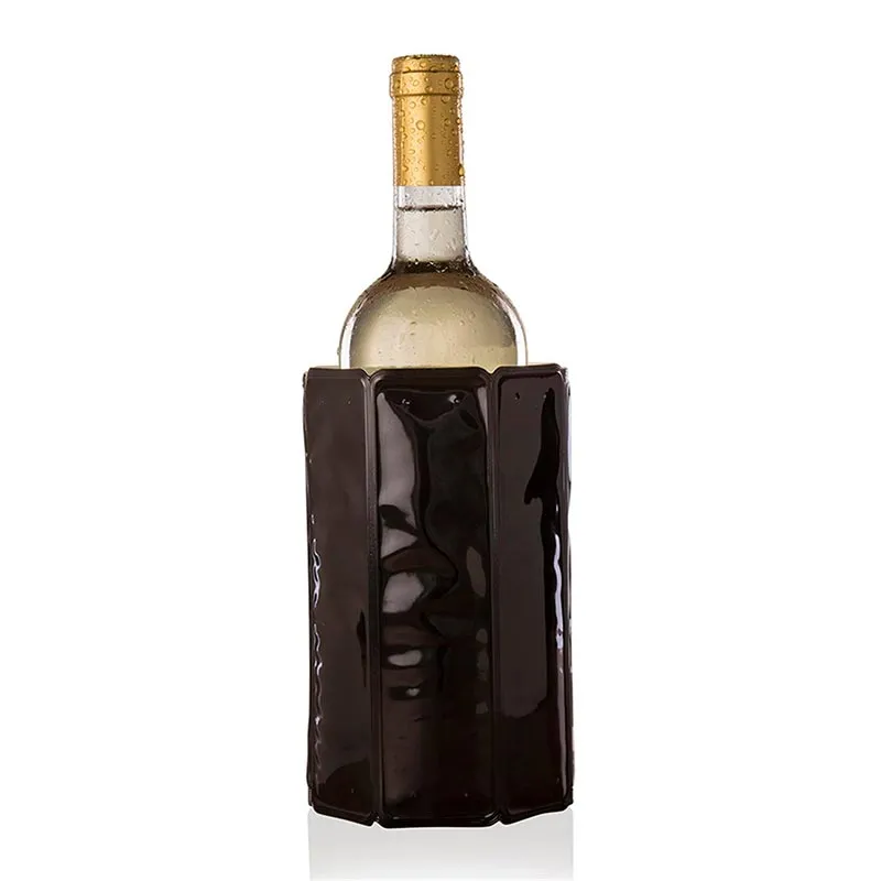 Vacu Vin 38804606 Aktif Şarap Soğutucu, Siyah