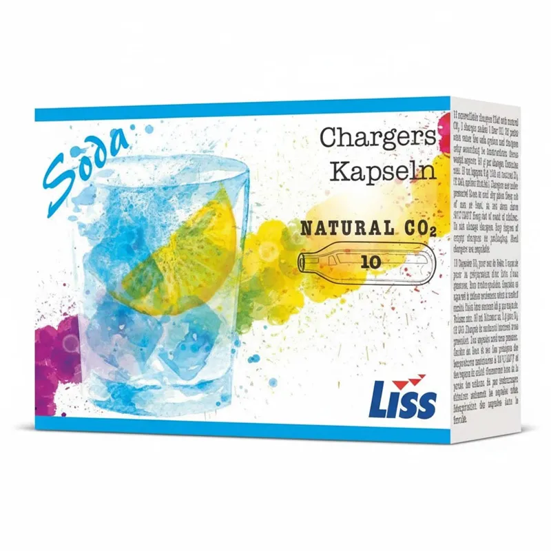 Liss CO2-10 Soda Sifon Tüpü, 10 Adet