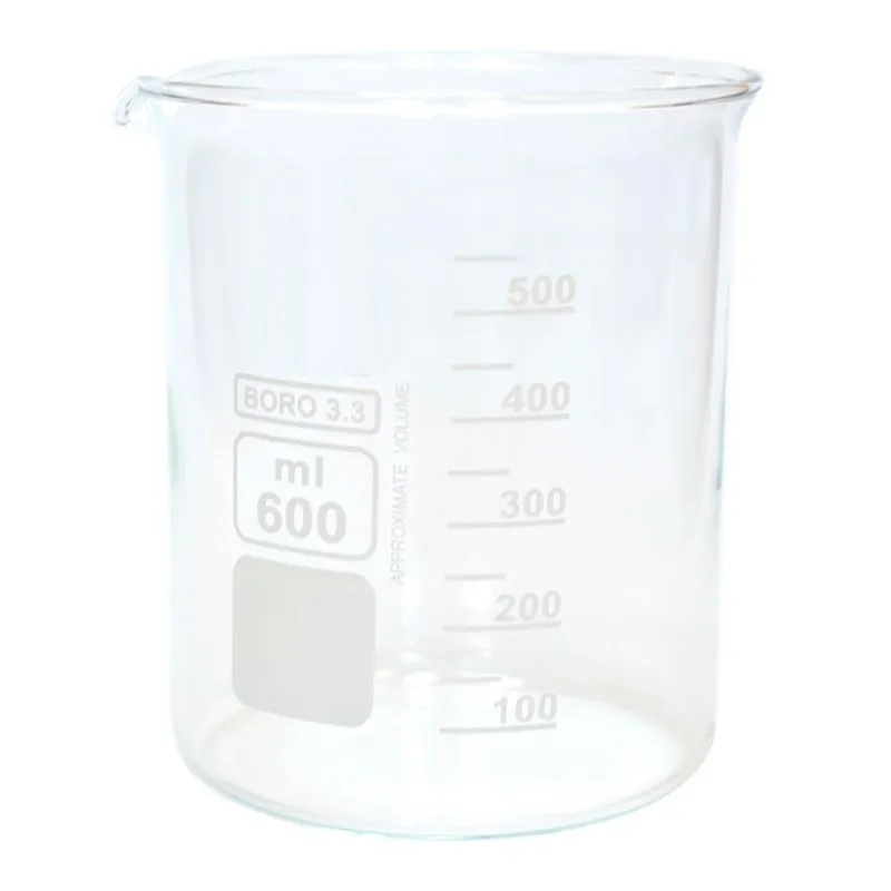 Cafemarkt Beher Form Borosilikat, Kısa, 600 ml