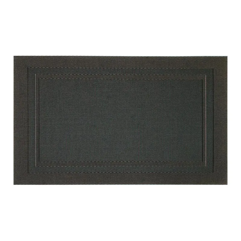 Biradlı BRD-2069 PVC Amerikan Servis, 30x45 cm, Siyah