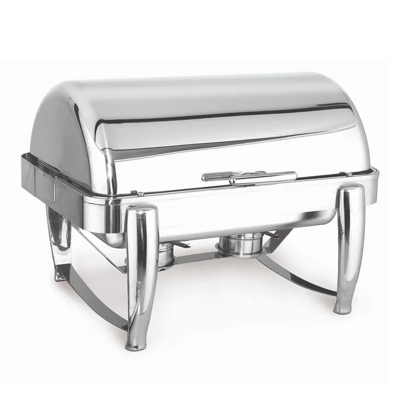 Kapp GN 1/1 Delux Roll Top Chafing Dish, 9 L, Jel Yakıtlı