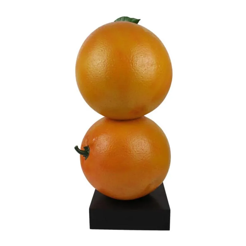 Biradlı GRV-G119 Dekoratif 2'li Portakal , 22x20x53 cm