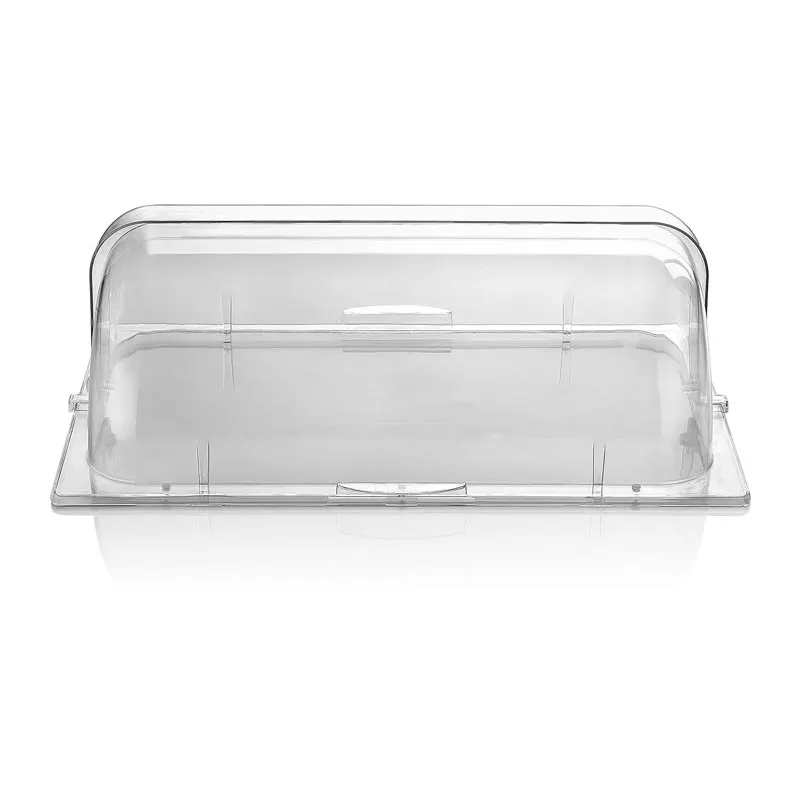 Biradlı Groovy GRV-2203 GN 1/1 Rolltop Polikarbon Kapak, 54x33x18 cm