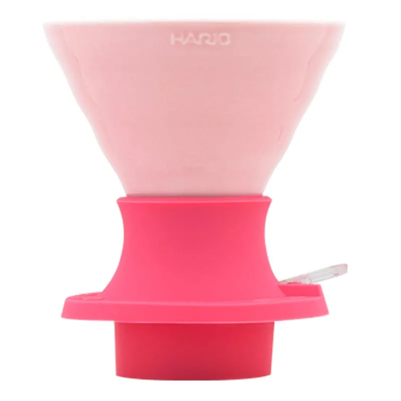 Hario SSDC-02-BEP V60 Immersion Seramik Dripper Switch, Pembe