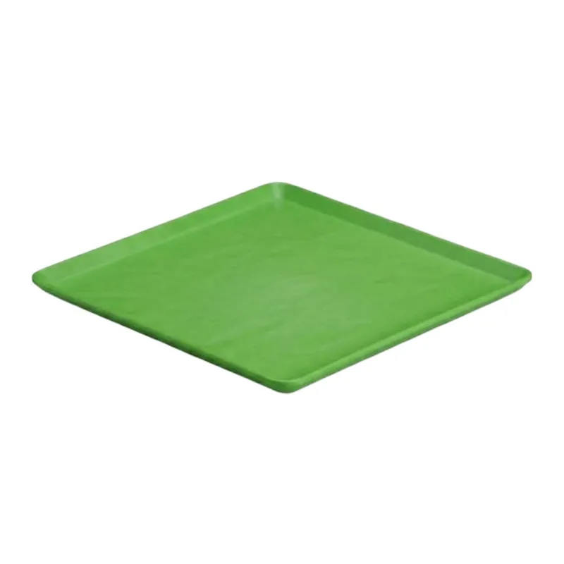 Zicco K-9250 Taş Model Melamin Teşhir Tepsisi, 29x29 cm, Yeşil