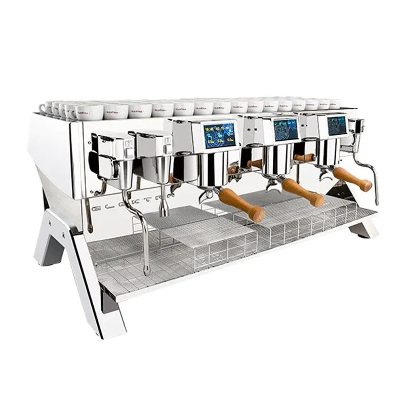 Elektra Indie Tam Otomatik Espresso Kahve Makinesi, 3 Gruplu, Inox