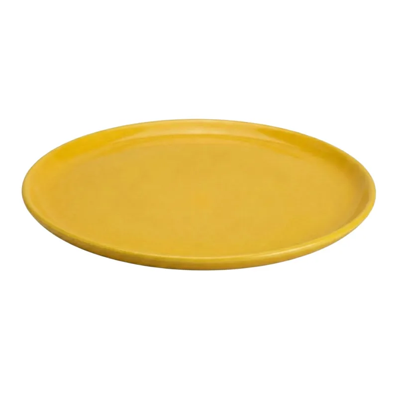 Zicco K-9300 Taş Model Melamin Teşhir Tepsisi, 32 cm, Sarı