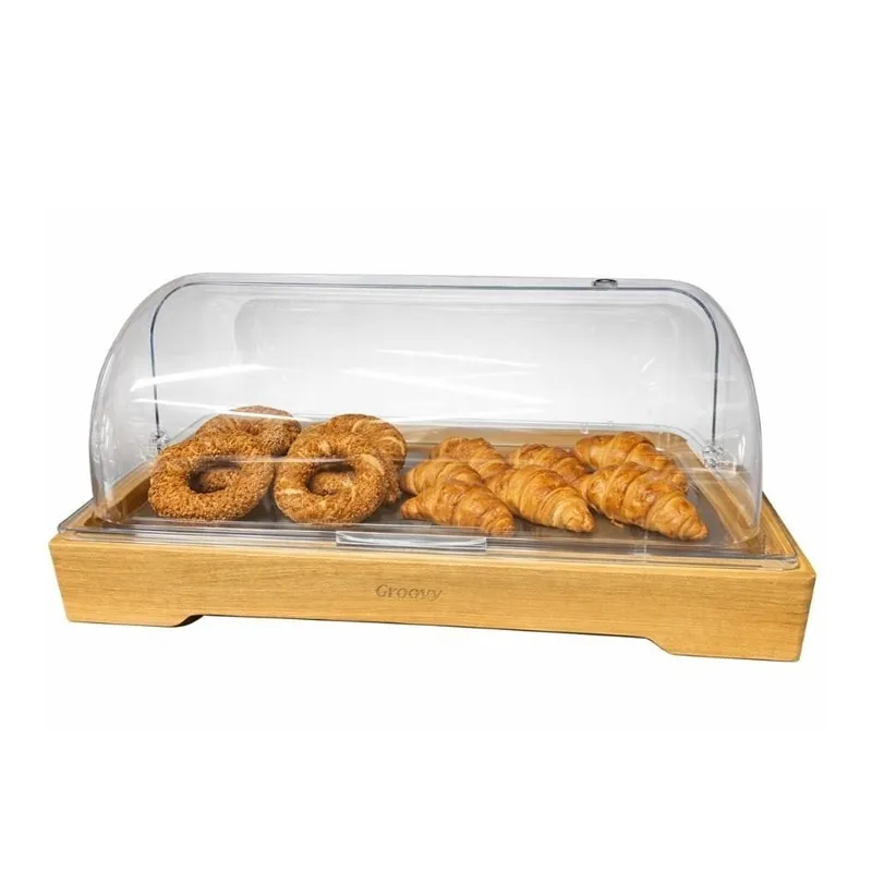 Biradlı Groovy GRV-RS-05 Rolltop Teşhir Standı, 35x29x21 cm