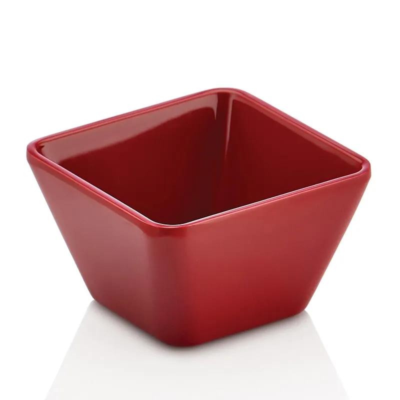 Biradlı 206503K Melamin Sosluk, 7x7x4 cm, Kırmızı