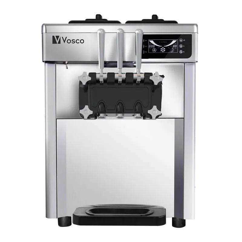 Vosco VD-520S-PRO Üç Kollu Set Üstü Dondurma Makinesi, 11 L