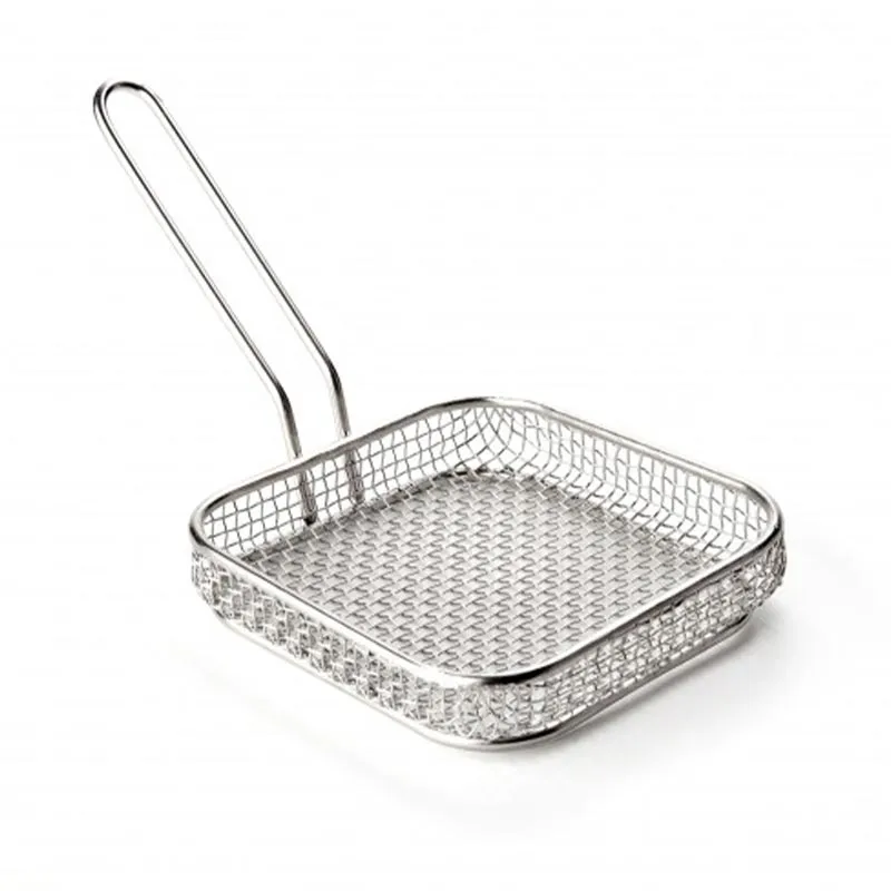 100% Chef Fritöz Mini Sunum Tabağı, 12 cm