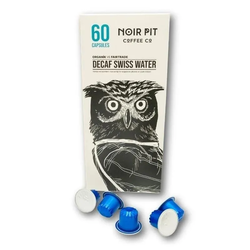 Noir Pit Decaf 60 Adet Kapsül Kahve