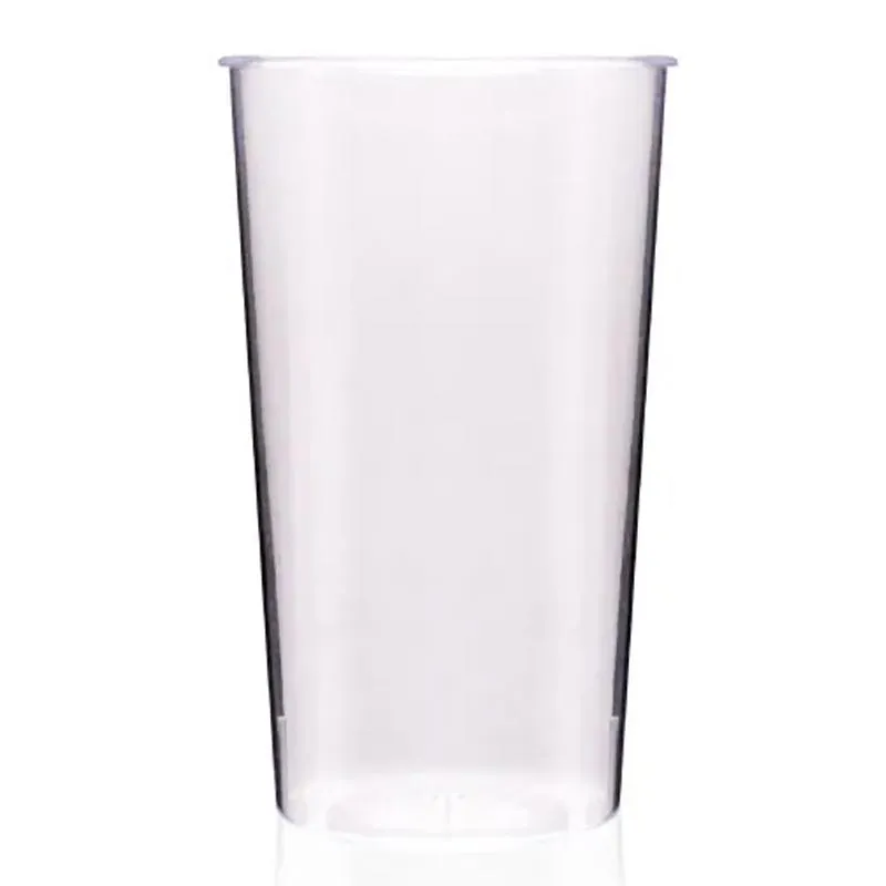 Rubikap Tek Kullanımlık Kokteyl Bardağı, 400 ml, Şeffaf