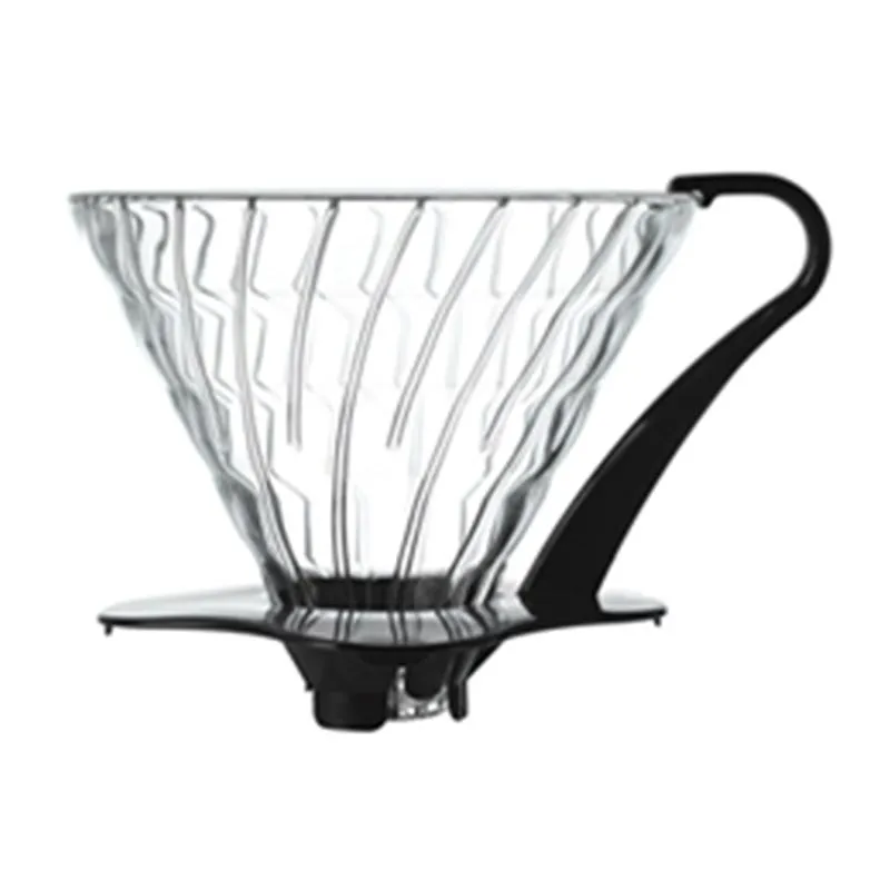 Hario VDG-02B V60 02 Cam Dripper, Siyah