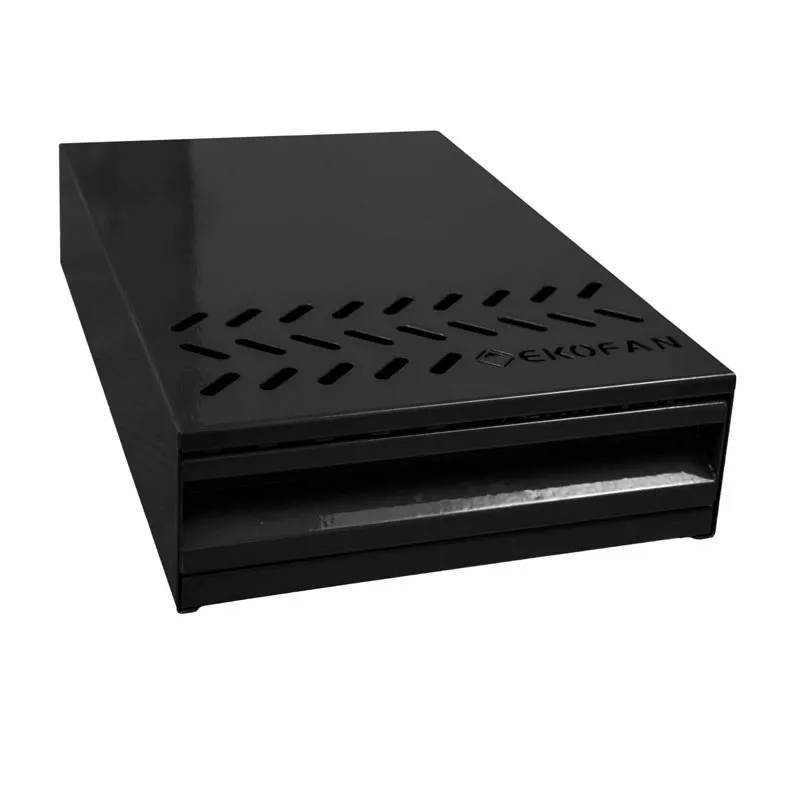 Ekofan PC-01S Kahve Posa Çekmecesi Knock Box, Siyah