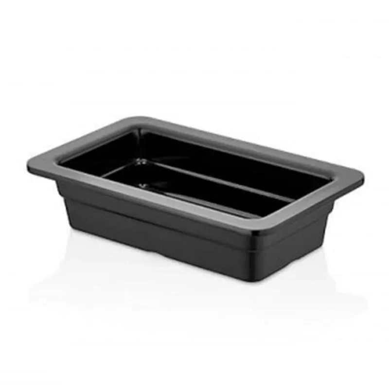 Külsan Thermoset GN 1/4-65 mm Gastronorm Küvet, 1.1 L, Siyah
