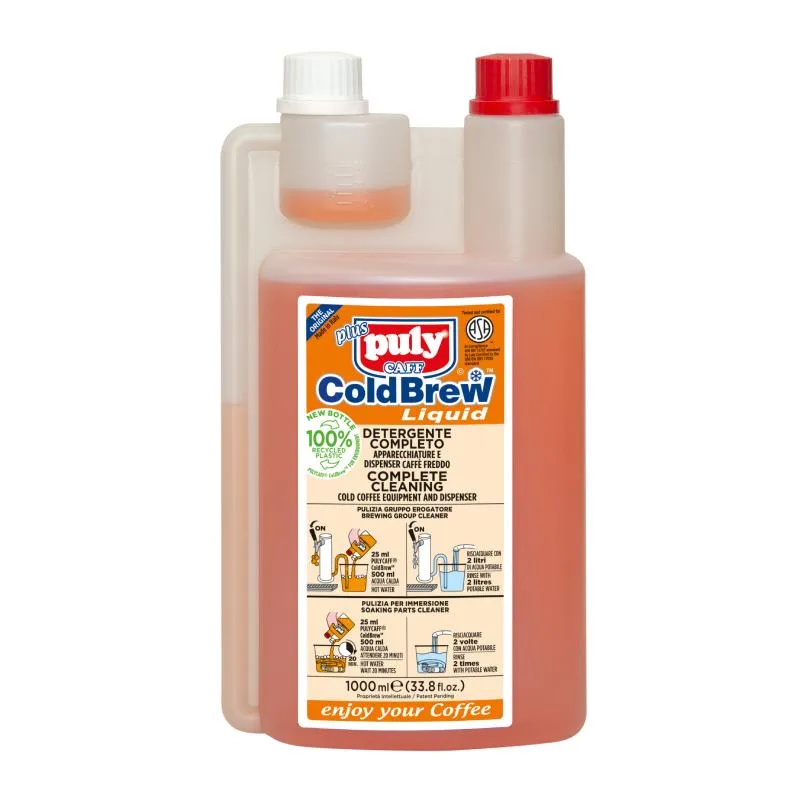 Puly Caff Cold Brew Ekipman Temizleme Sıvısı, 1000 ml