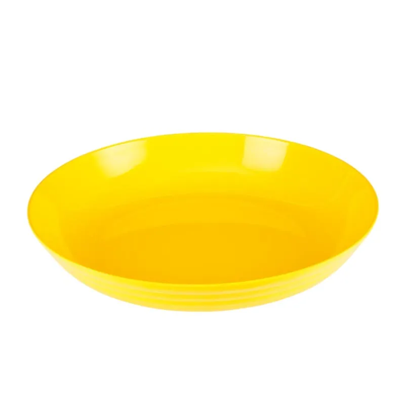 Zicco K-1036 Büyük Boy Melamin Kase, 44.5 cm, Sarı