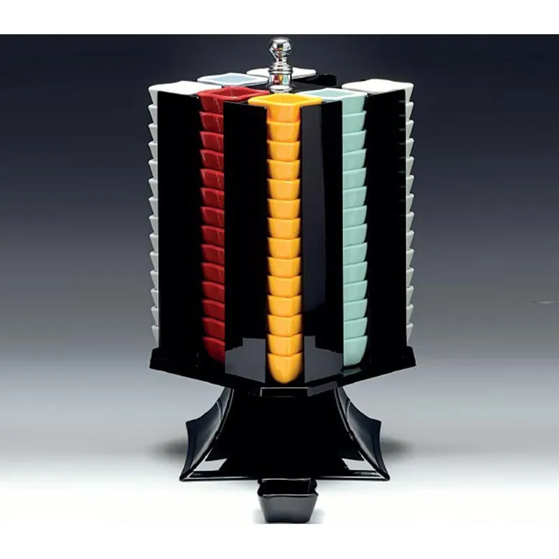 Zicco ZCP-477 Polikarbon Döner Sosluk Reçellik Standı, 20x20x42 cm