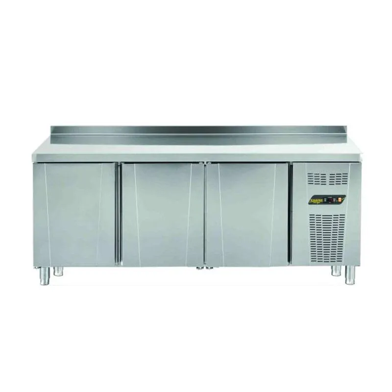 Ndustrio TNG-73-WOT Tezgah Tip Gastronorm Derin Dondurucu, Üst Tablasız, 3 Kapılı