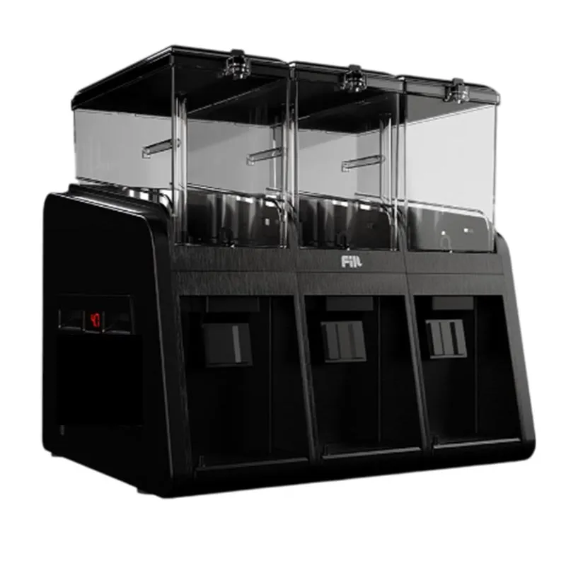 Fill Classic C3-S1 Fıskiyeli Soğuk İçecek Dispenseri, 3x19 L, Siyah
