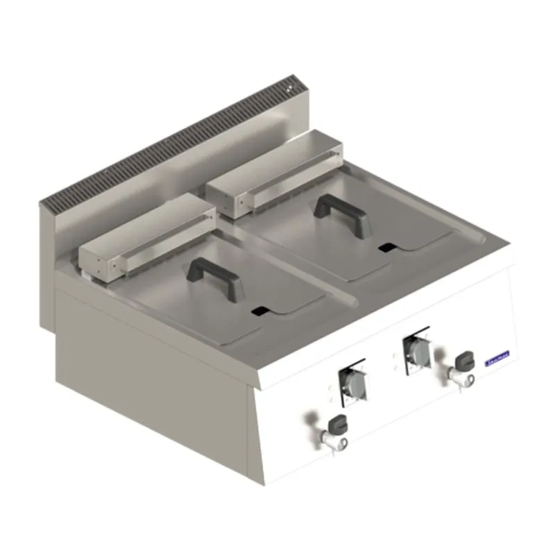 Seamac 700 Seri SEF870 İkili Fritöz, 80x70x30 cm, Elektrikli