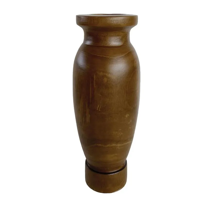 Biradlı Groovy GRV-38178 Dekoratif Ahşap Vazo, 20x52 cm