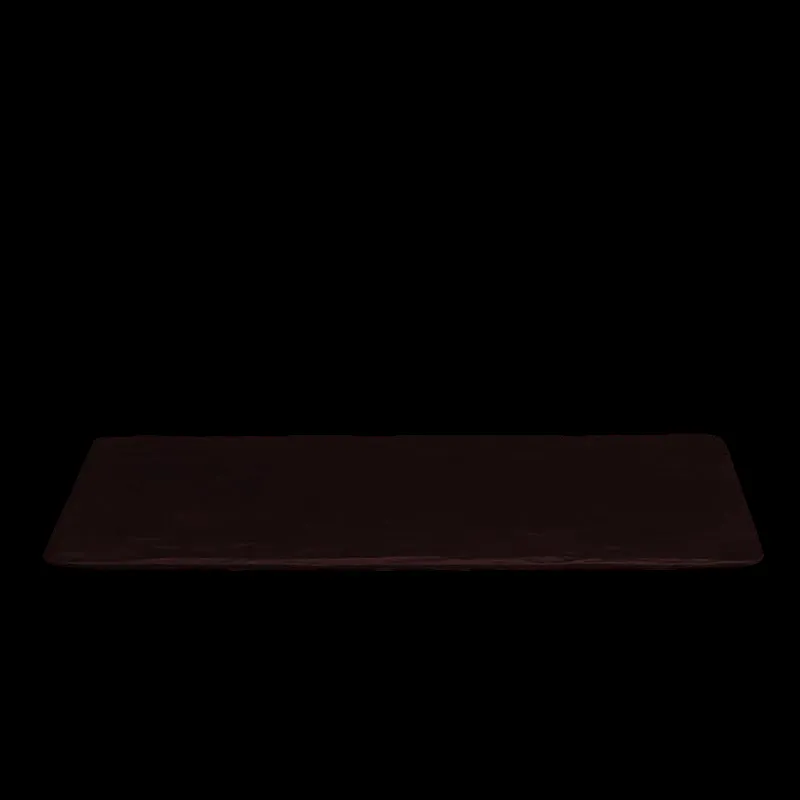 Zicco K-9550 Taş Model Mat Melamin Teşhir Tabağı, 32x52 cm, Yeşil