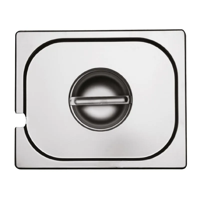 Bilge Inox GN 1/6 Kepçe Delikli Gastronorm Küvet Kapak