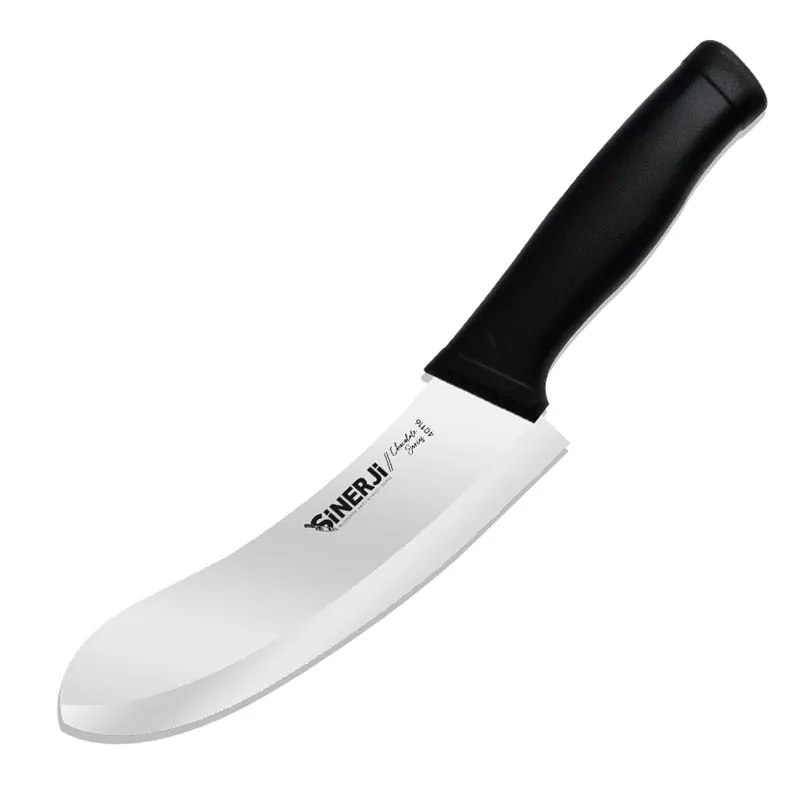 Sinerji Chocolate Plastik Saplı Kaymak Bıçağı, 19 cm, Siyah