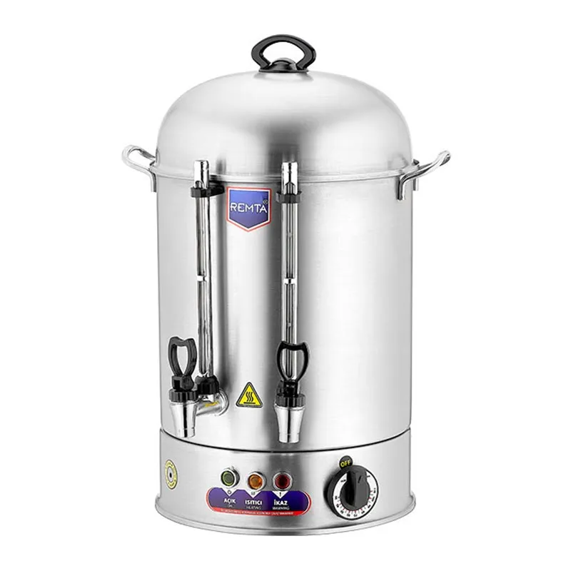 Remta GZR03 Çay Makinesi, Gizli Rezistans, 22 L, 250 Bardak Kapasiteli
