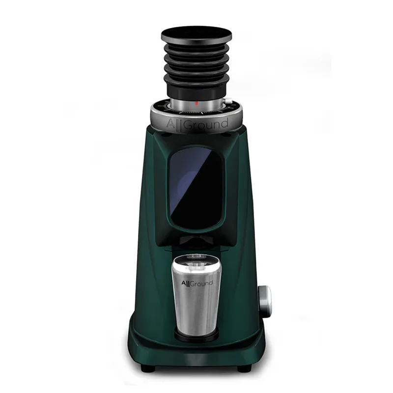 Fiorenzato AllGround Probrew On Demand Kahve Değirmeni, 64 mm, Forest Green