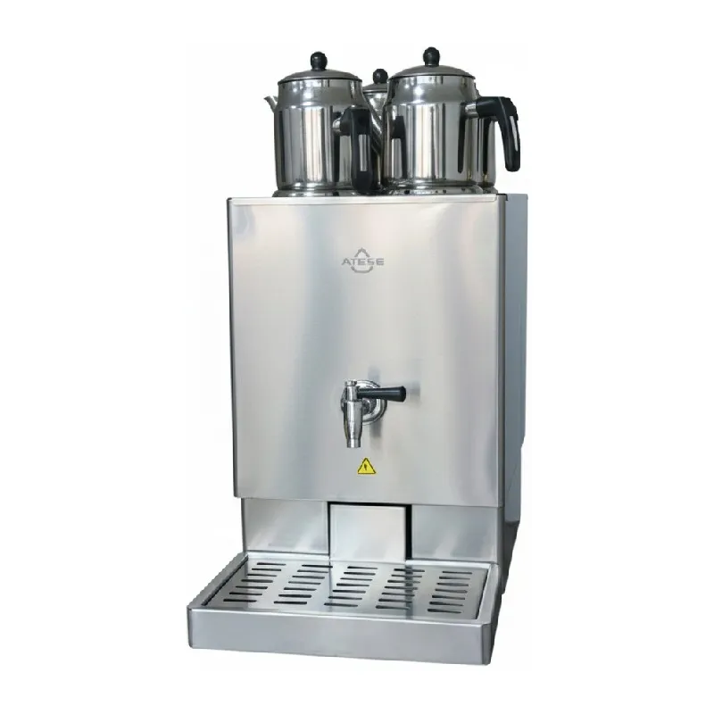 Ateşe Ayder Smart Çay Kazanı, 3 Demlikli, 18 L, Inox