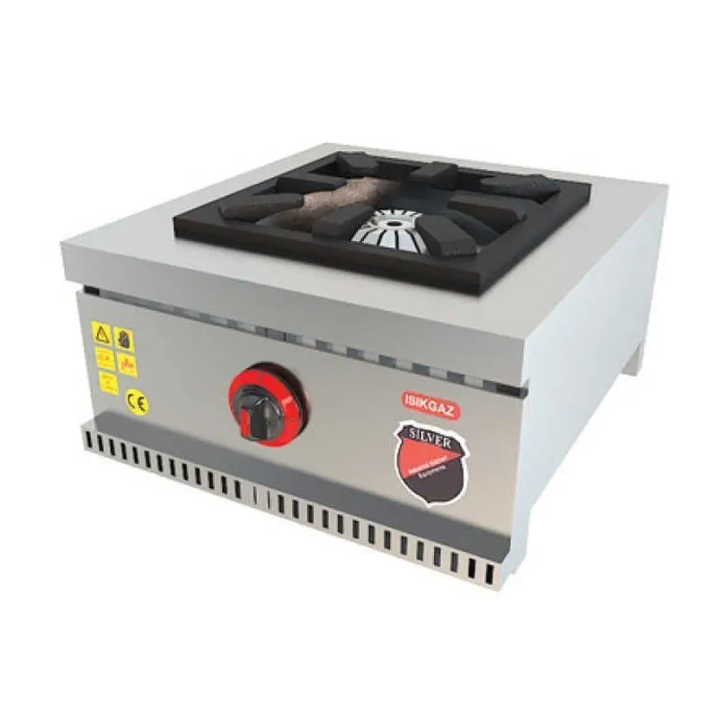 SilverInox MD-1D Set Üstü Midi Ocak, 50x60x25 cm, Doğalgazlı