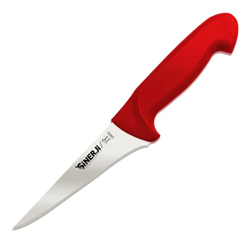 Sinerji Passion No 2 Plastik Saplı Kemik Sıyırma Bıçağı, 16.5 cm, Kırmızı