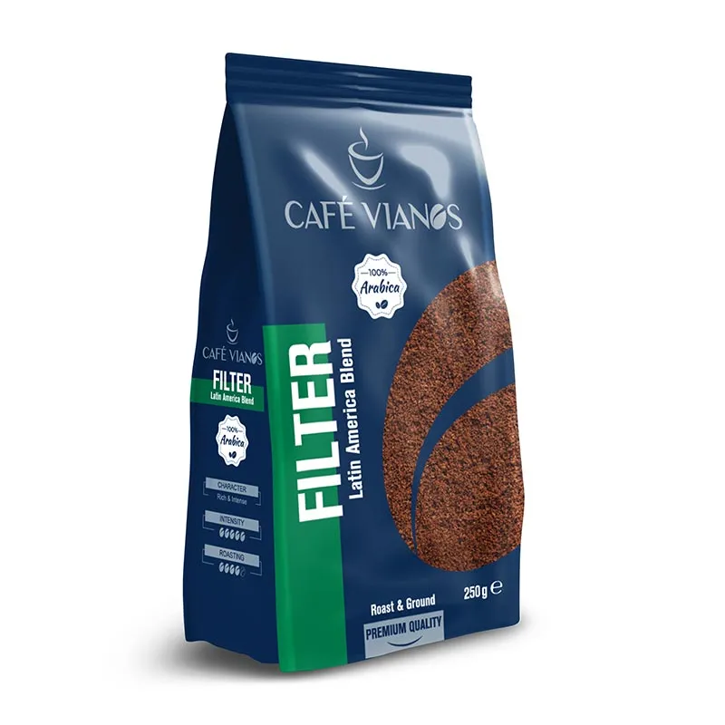 Cafe Vianos Latin America Blend Filtre Kahve, 250 gr