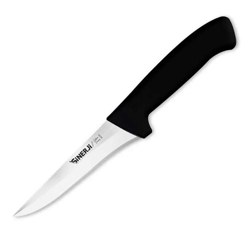 Sinerji Silver No 1 Plastik Saplı Kemik Sıyırma Bıçağı, 14 cm, Siyah