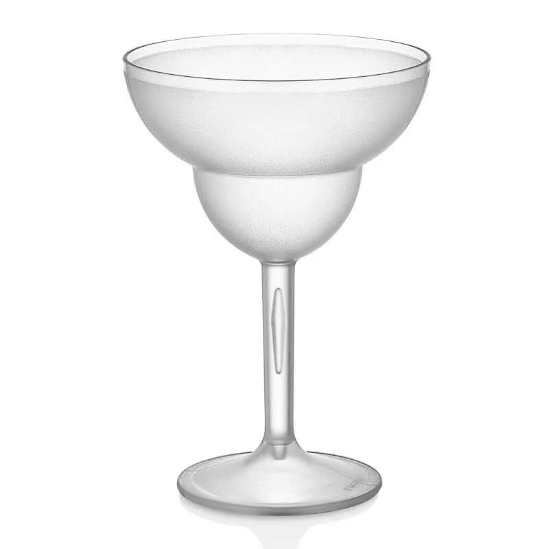 GastroCups Kumlu Margarita Bardağı, 350 ml, Polikarbonat, Şeffaf
