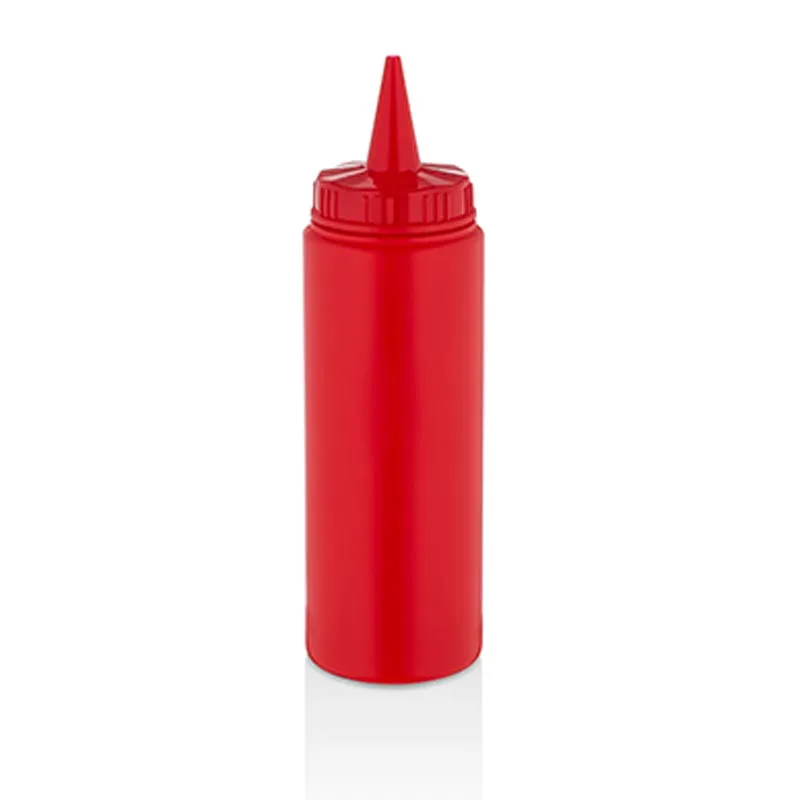 GastroPlast GPS-250 Fişek Sosluk, 250 ml, Kırmızı