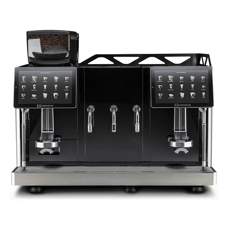 Eversys Enigma Classic E4MS X-Wide Süper Otomatik Espresso Makinesi, 2 Gruplu, Tempest