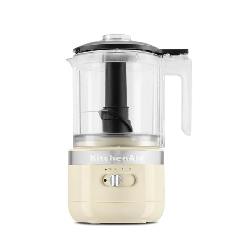 KitchenAid 5KFCB519EAC Kablosuz Mutfak Robotu, 1.19 L, Badem Ezmesi