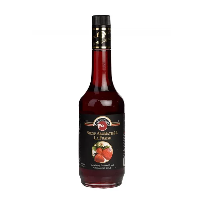 Fo Çilek Aromalı Kokteyl Şurubu, 700 ml