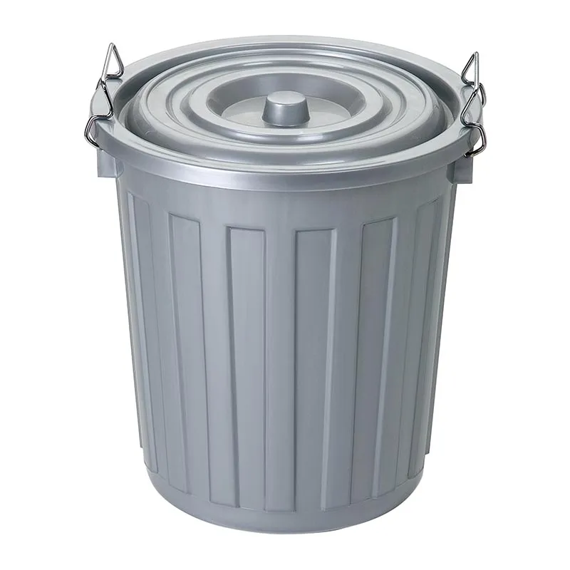 Bora Plastik Çöp Kovası, No: 1, 12 L, Gri